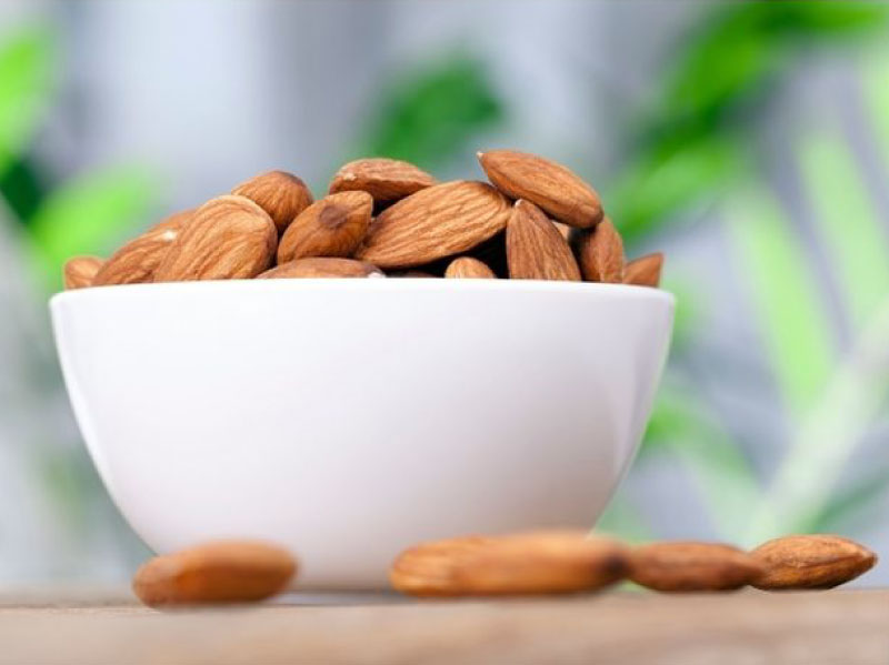 Healthy Almonds with Aflatoxin Removed